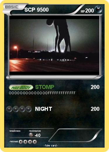 Pokemon SCP 9500