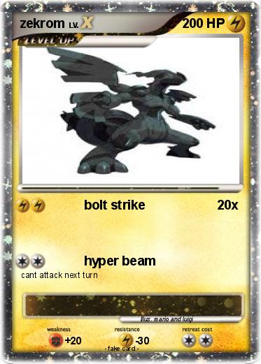 Pokemon zekrom