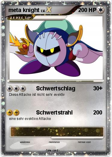Pokemon meta knight