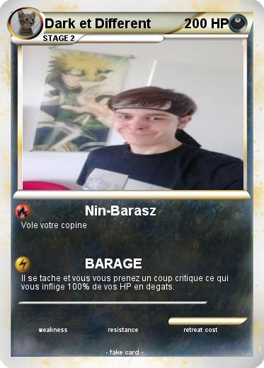 Pokemon Dark et Different