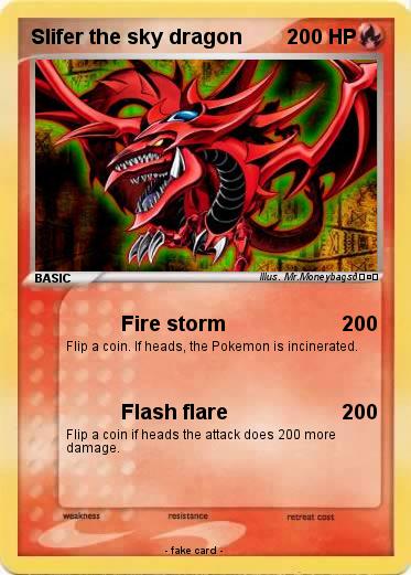 Pokemon Slifer the sky dragon