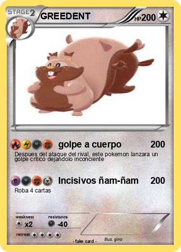 Pokemon GREEDENT