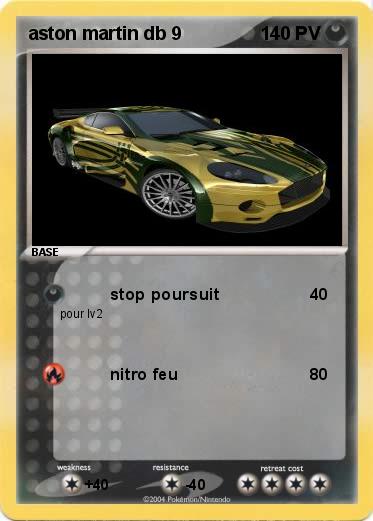 Pokemon aston martin db 9