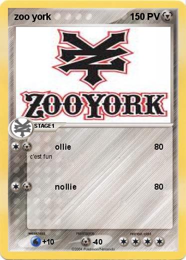 Pokemon zoo york