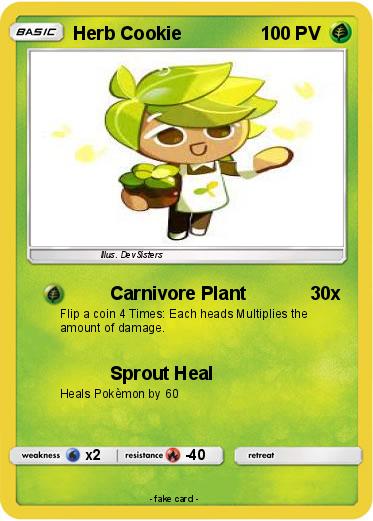 Pokemon Herb Cookie