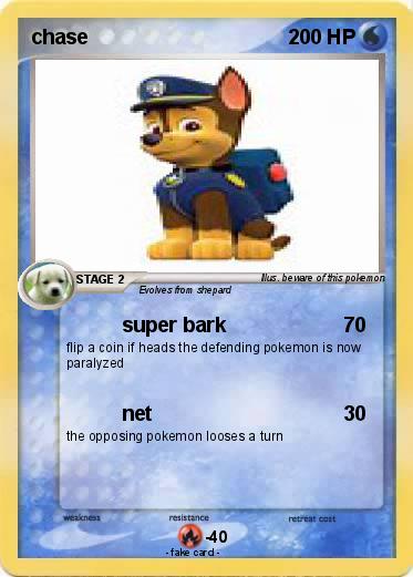 Pokemon chase