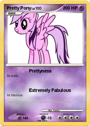 Pokemon Pretty Pony