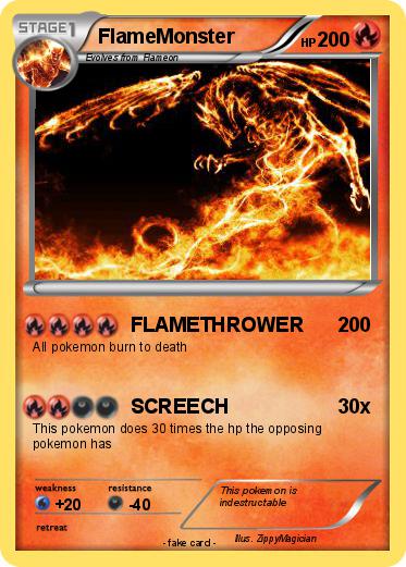 Pokemon FlameMonster