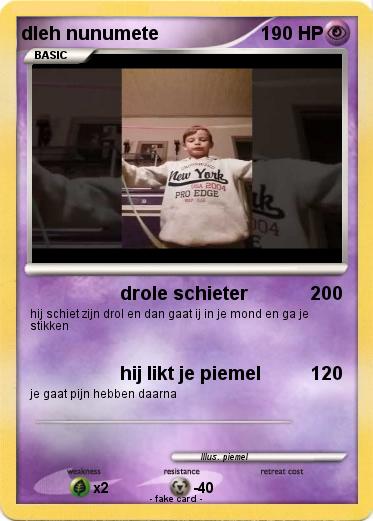 Pokemon dleh nunumete