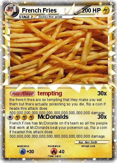 Pokemon French Fries