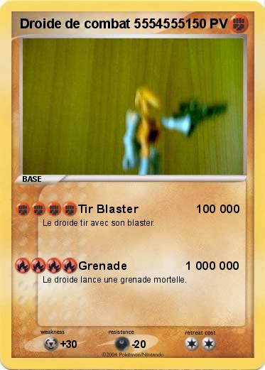 Pokemon Droide de combat 5554555