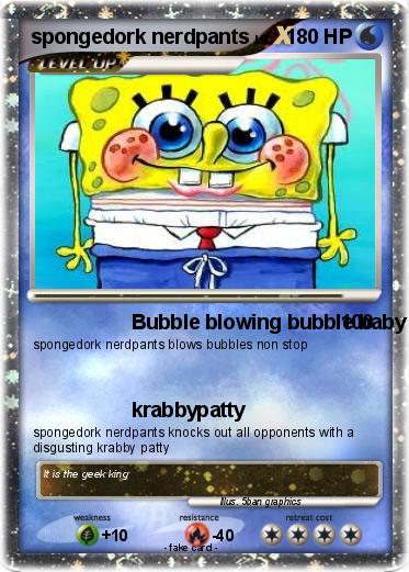 Pokemon spongedork nerdpants