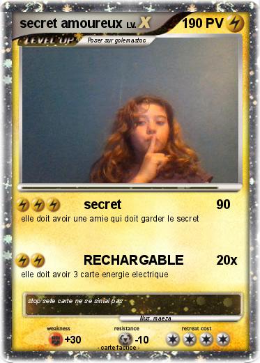 Pokemon secret amoureux