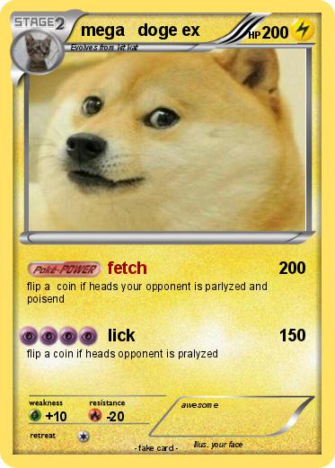 Pokemon mega   doge ex