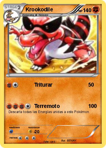 Pokemon Krookodile