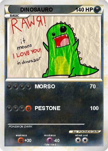 Pokemon DINOSAURO