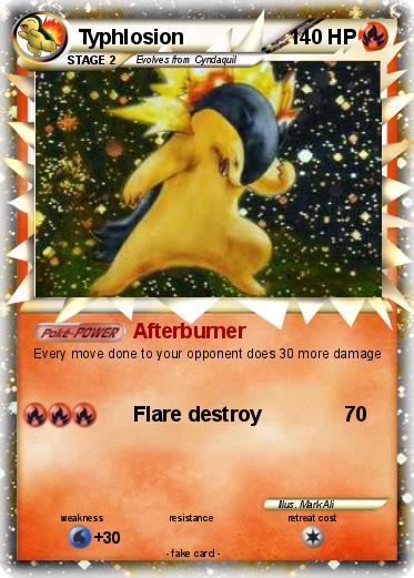 Pokemon Typhlosion