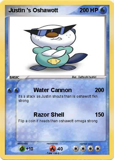 Pokemon Justin 's Oshawott