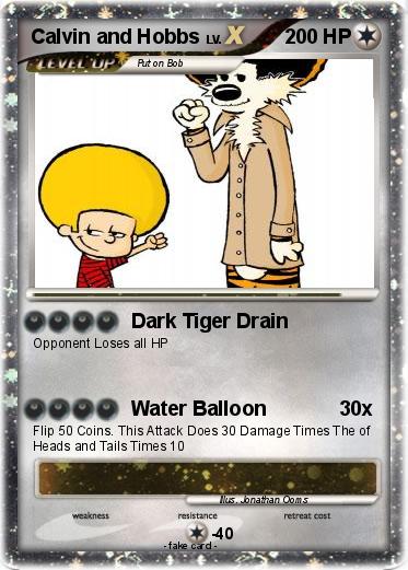 Pokemon Calvin and Hobbs