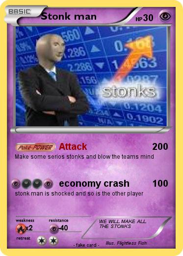 Pokemon Stonk man