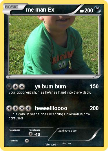 Pokemon me man Ex