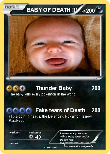 Pokemon BABY OF DEATH !!!
