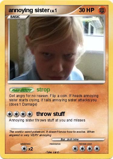 Pokemon annoying sister
