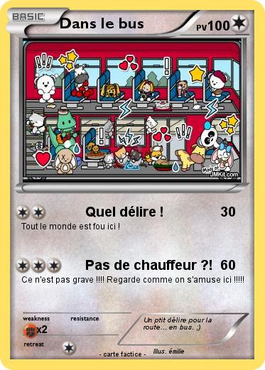 Pokemon Dans le bus