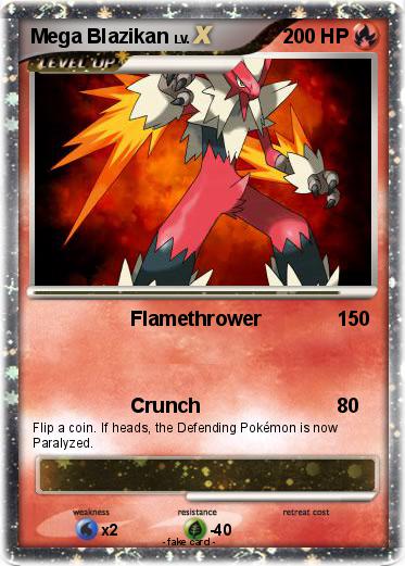 Pokemon Mega Blazikan