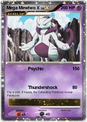 Pokemon Mega Mewtwo X