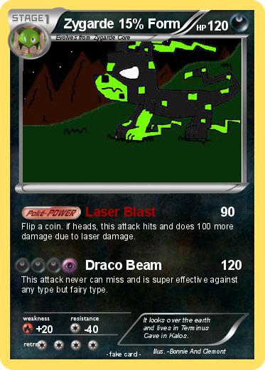 Pokemon Zygarde 15% Form