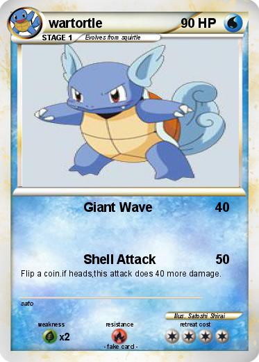 Pokemon wartortle