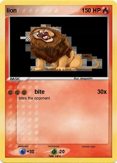 Pokemon lion