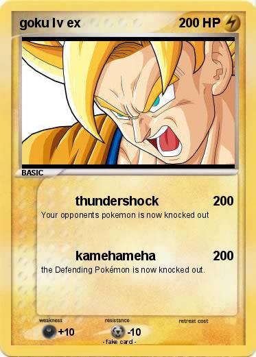 Pokemon goku lv ex