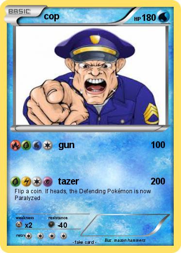 Pokemon cop