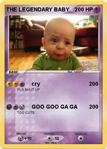 Pokemon THE LEGENDARY BABY