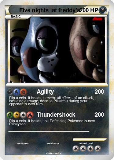 Pokemon Five nights  at freddy’s