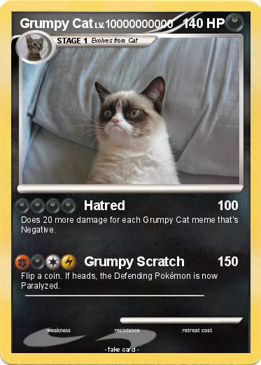 Pokemon Grumpy Cat