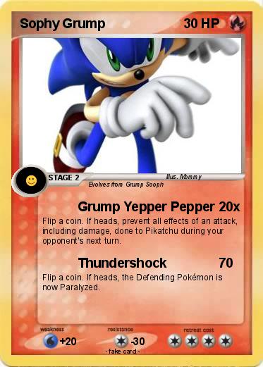 Pokemon Sophy Grump