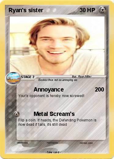 Pokemon Ryan's sister