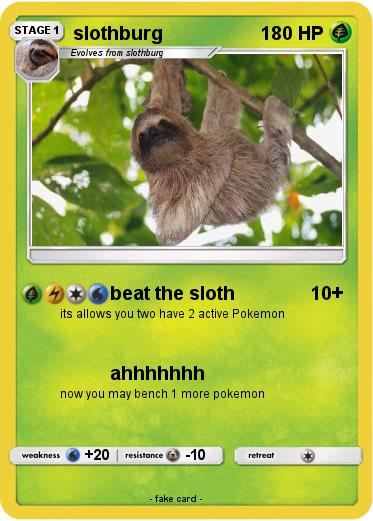 Pokemon slothburg