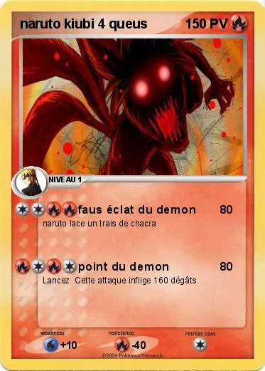 Pokemon naruto kiubi 4 queus