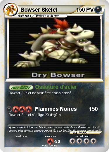 Pokemon Bowser Skelet