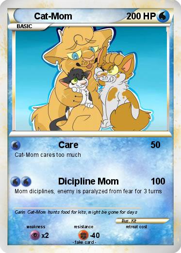 Pokemon Cat-Mom