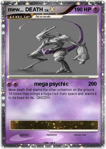 Pokemon mew... DEATH