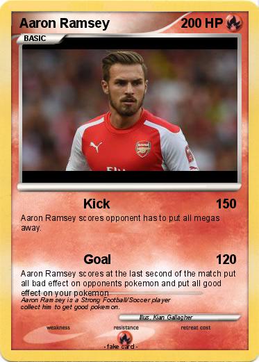 Pokemon Aaron Ramsey