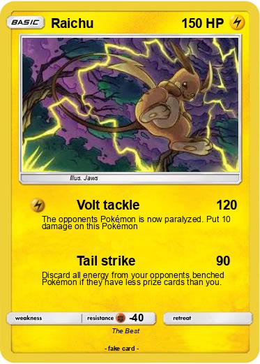 Pokemon Raichu