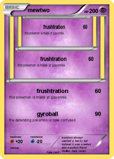 Pokemon mewtwo