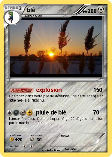 Pokemon blé