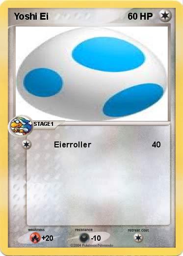 Pokemon Yoshi Ei